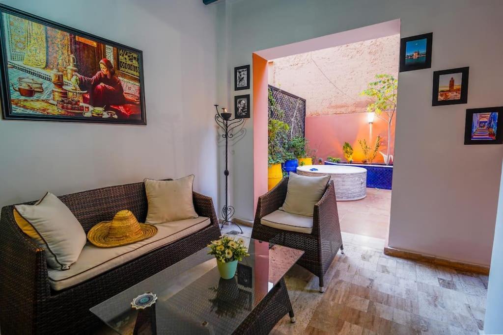 Darsublime Au Coeur De Marrakech Jacuzzi Prive Apartamento Marraquexe Exterior foto